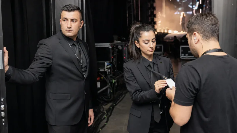 VIP Area, Stage and Backstage Security
